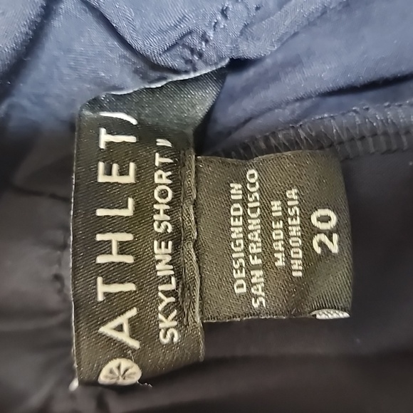 Athleta navy blue skyline short II size 20 - Picture 6 of 9